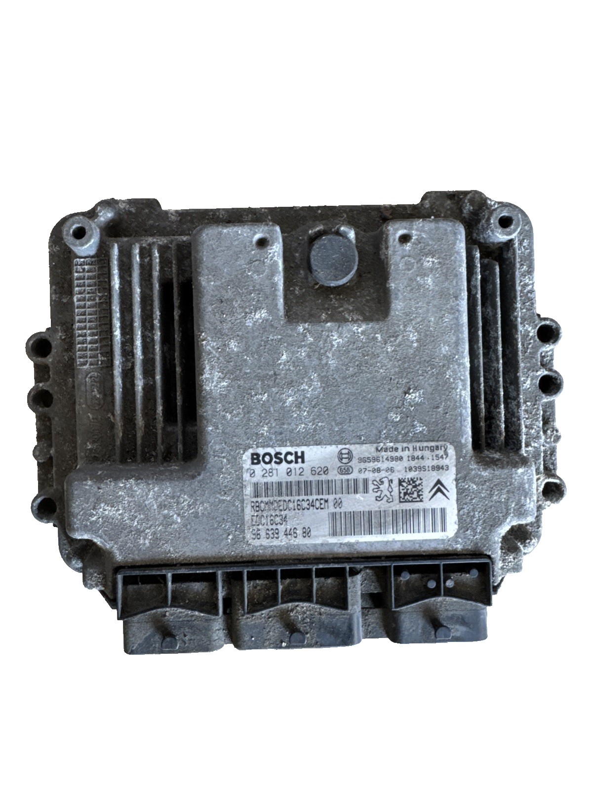 2009 PEUGEOT PARTNER 1.6 HDI ENGINE CONTROL ECU 0281012620
