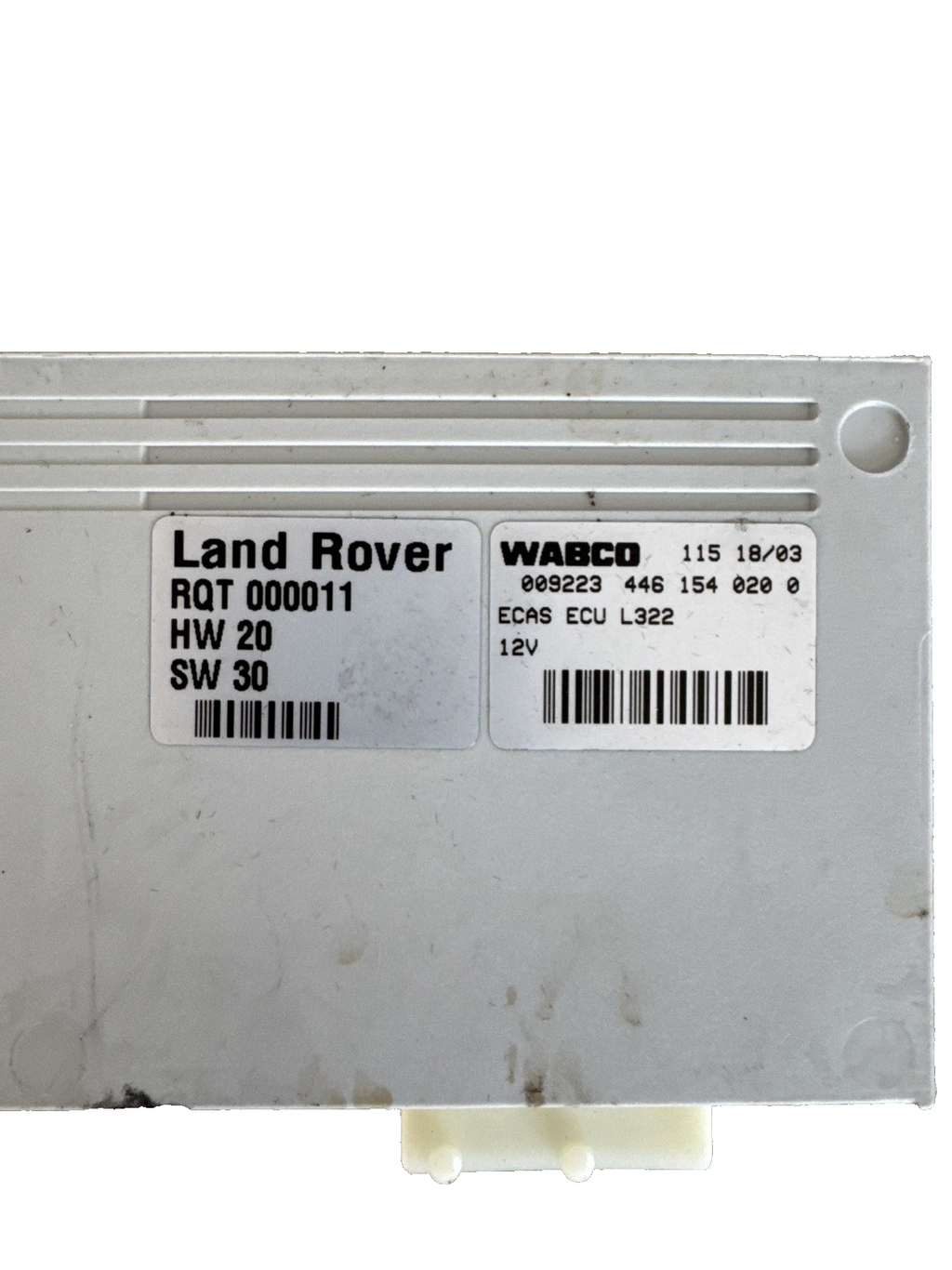 RANGE ROVER VOGUE L322 AIR SUSPENSION CONTROL MODULE (1097170-01)