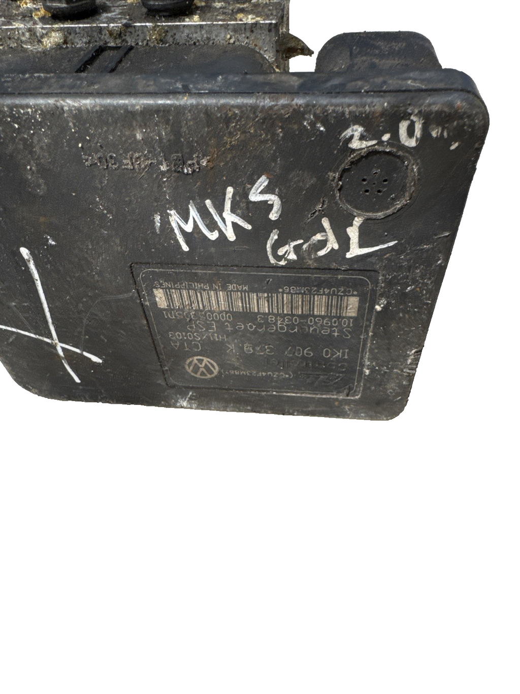 VOLKSWAGEN GOLF MK6 ABS PUMP UNIT 1K0907379K 1.6 D 2009-2012