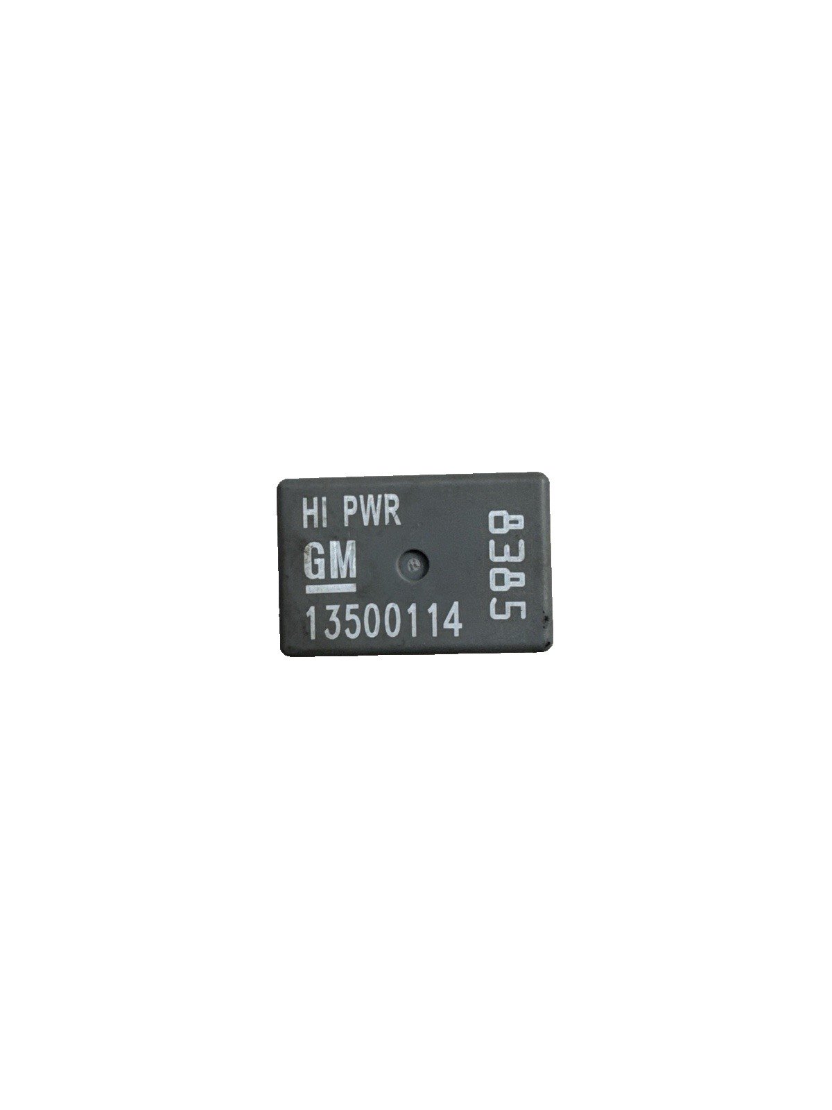525-Vauxhall Opel Chevrolet /05-16 Hi Power 4-Pin Grey Relay GM 13500114 8385