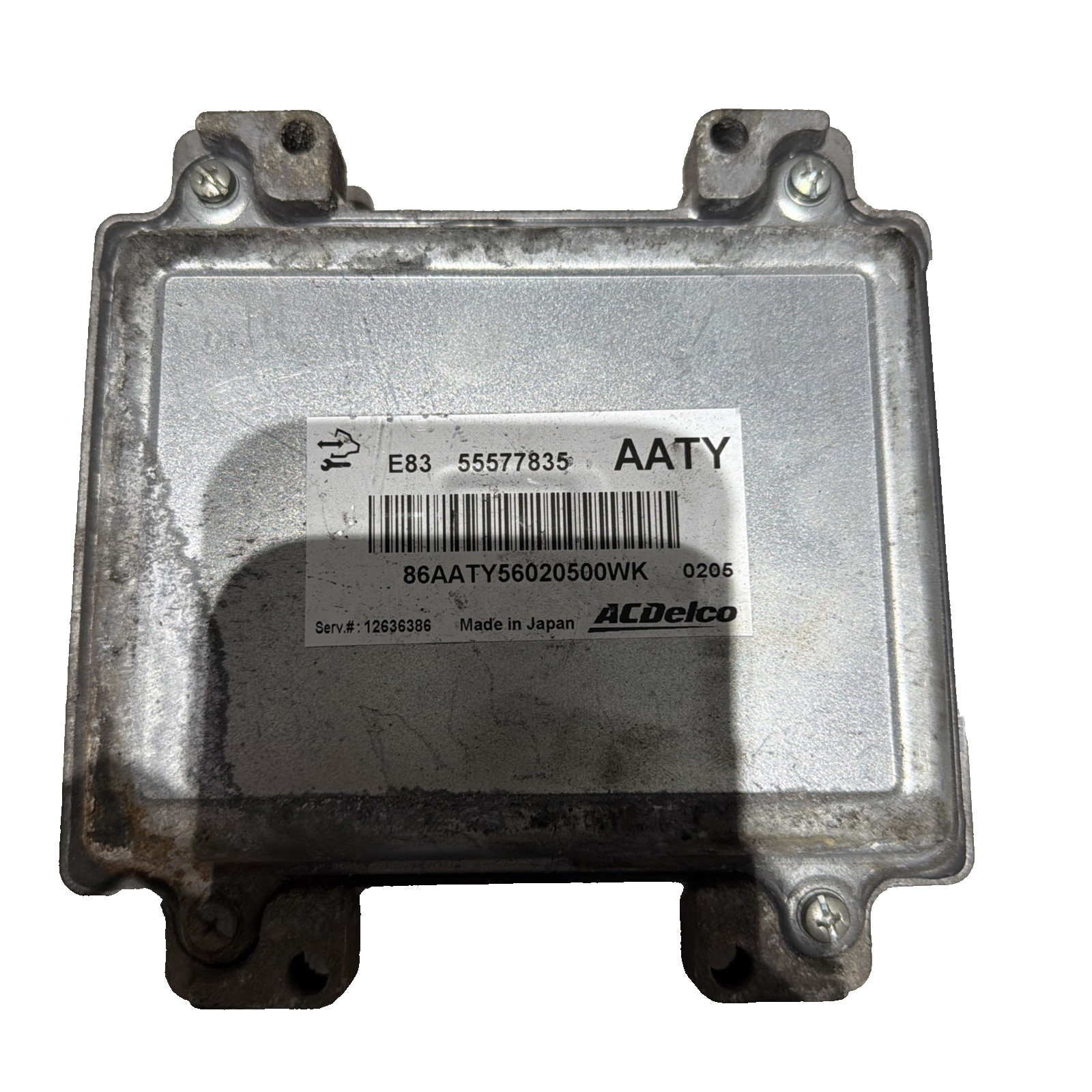 VAUXHALL CORSA D 2010 1.2 PETROL ENGINE ECU CONTROL UNIT 55577835