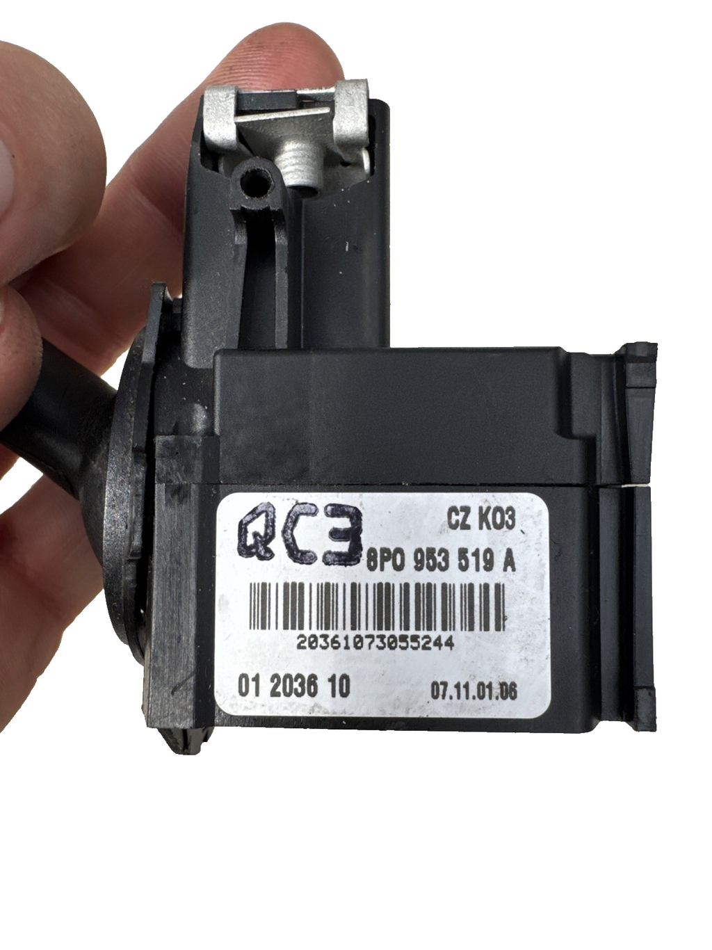 Audi A3 8P Windscreen Wiper Stalk Switch Assembly 8P0953519A