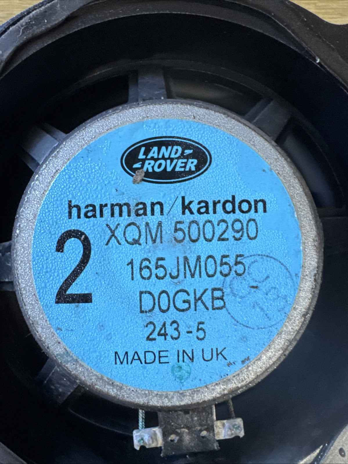 RANGE ROVER SPORT L320 REAR DOOR SPEAKER HARMAN KARDON XQM500290