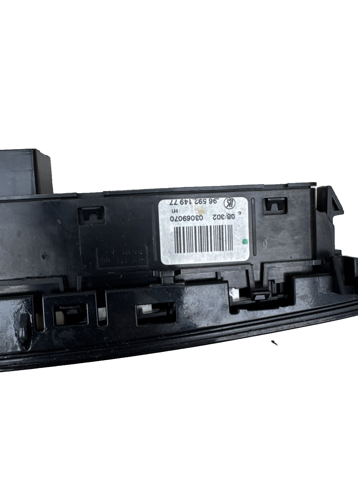 2011 PEUGEOT RCZ GT HAZARD SWITCH PANEL 9659214977