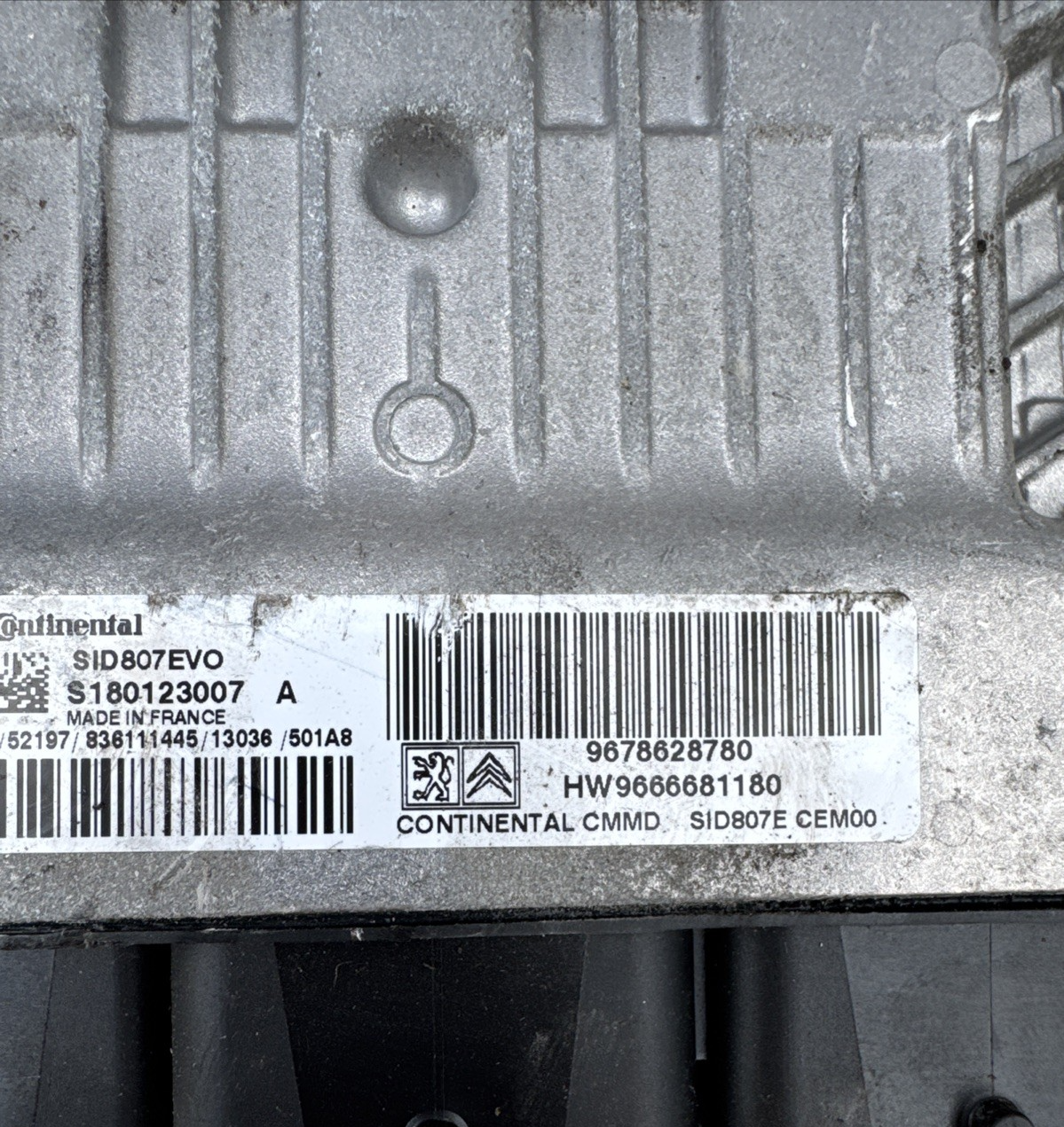 PEUGEOT 3008 ENGINE MANAGEMENT CONTROL ECU 9678628780 MK1 2012