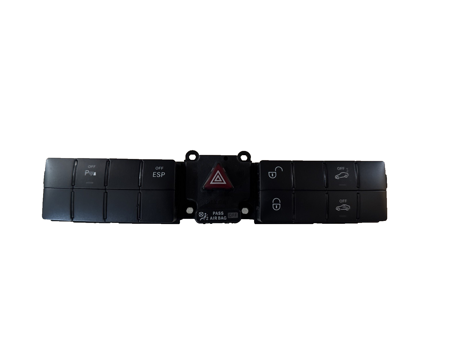 Mercedes W203 Switch Unit Control Panel Module Hazard Lock PDC ESP A2038700151