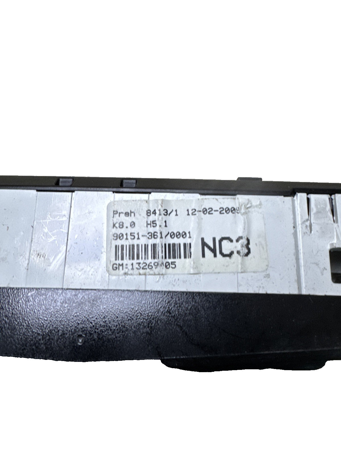 2010 VAUXHALL CORSA D CLIMATE CONTROL PANEL 13269405 #2