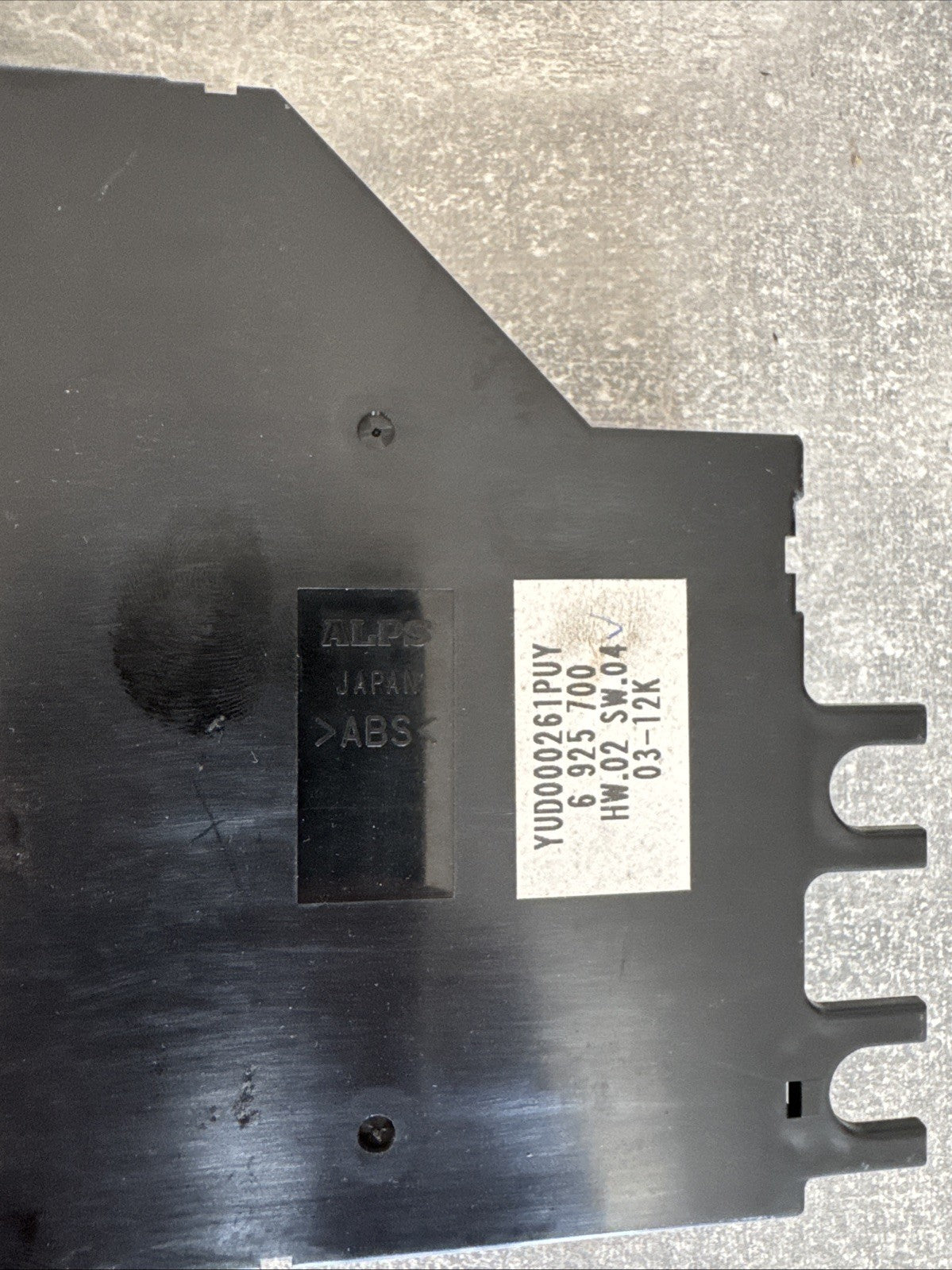 2003 RANGE ROVER VOGUE L322 N/S/F FRONT LEFT WINDOW SWITCH YUD000261PUY A339