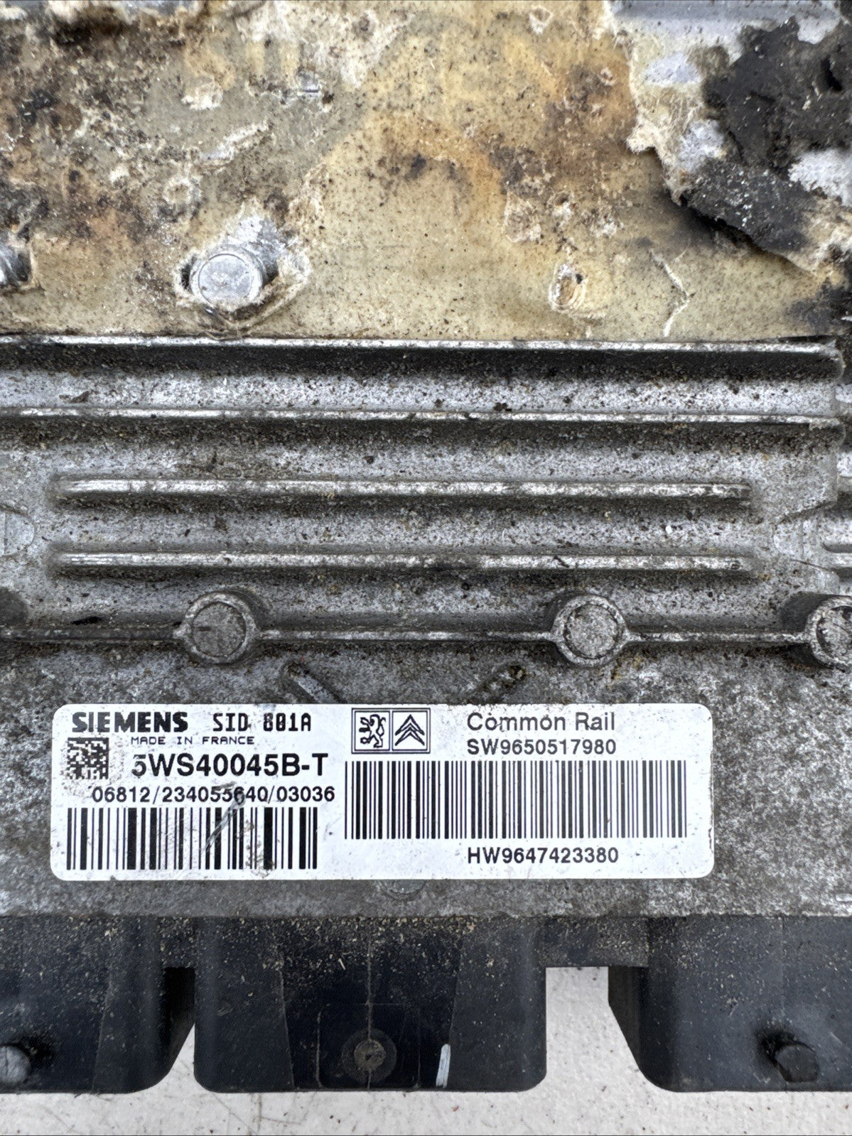 5WS40045B-T Peugeot 307 2.0 Engine Control ECU 9650517980 9647423380 5WS40045BT