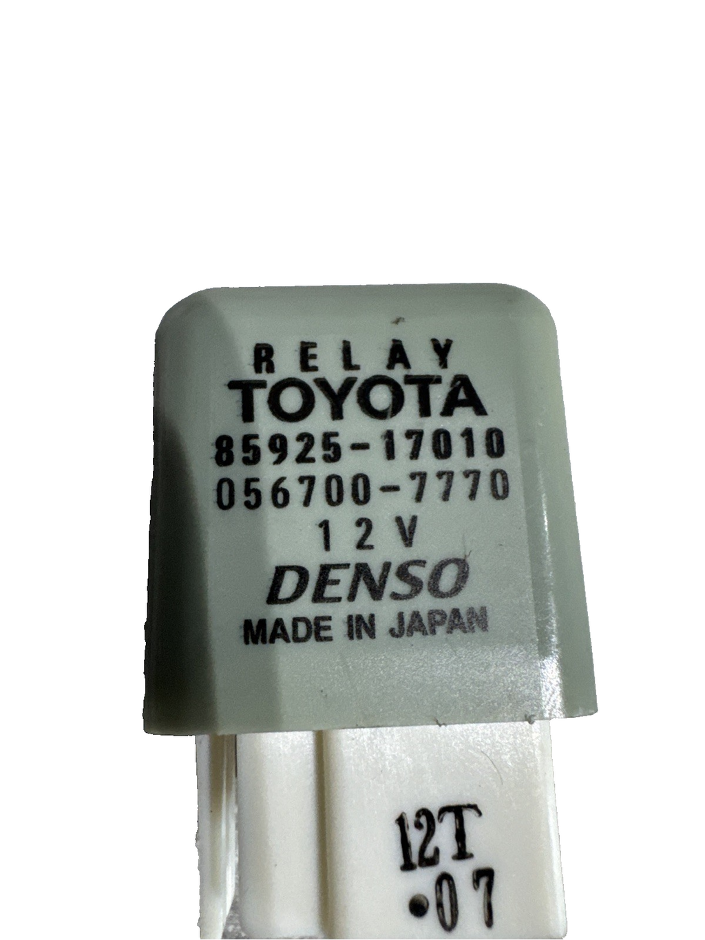 Toyota 5-Pin Cooling Fan Grey Relay 85925-17010 Denso 056700-7770 12V