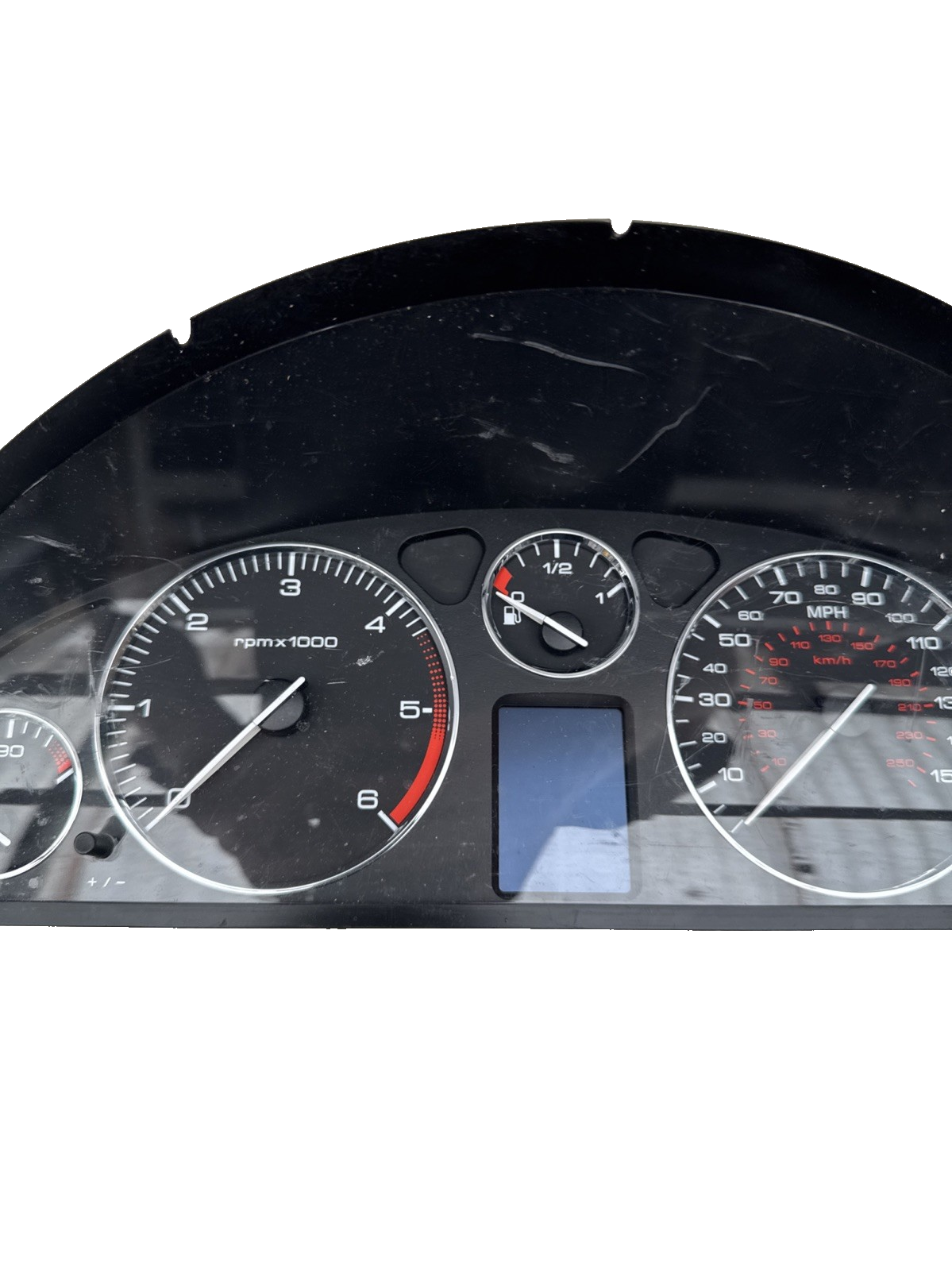 PEUGEOT 407 SW 6E Instrument Cluster Speedometer 9649031680 31375325