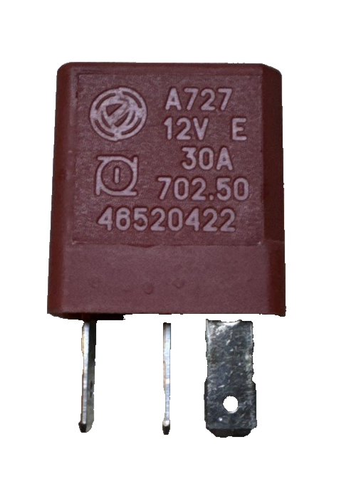 OEM Fiat Alfa Lancia 4-Pin Red Relay 12v 30A A727 702.50 46520422