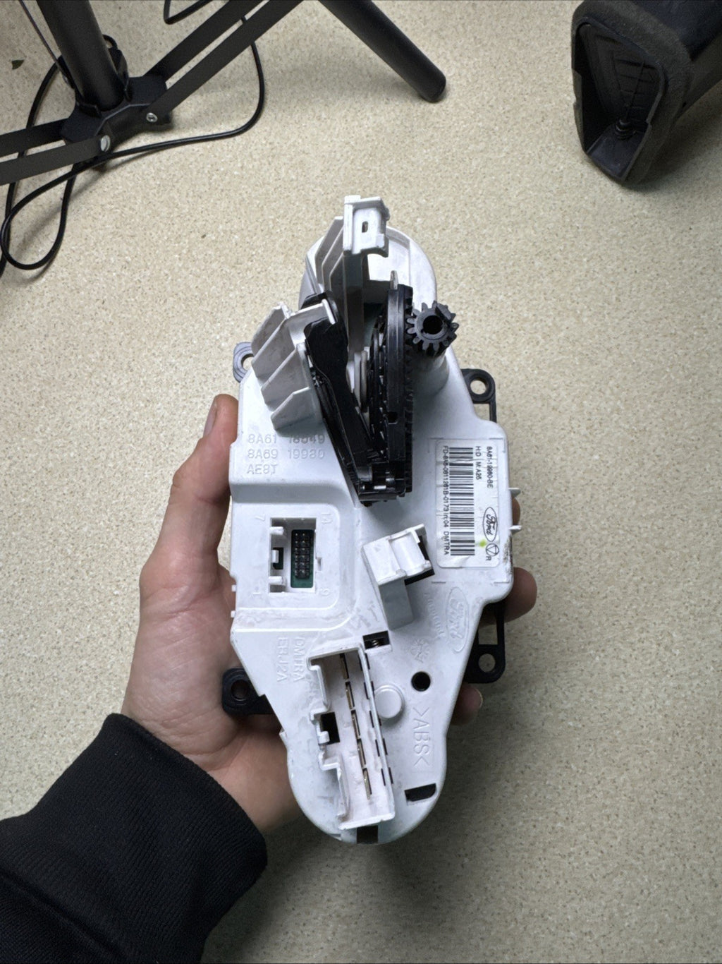 2010 Ford Fiesta Zetec SNJB Climate Control Panel 8A6119980BE