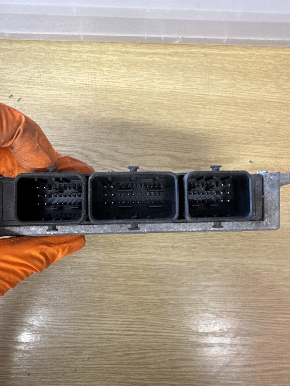 PEUGEOT 206 2A/C ENGINE CONTROL MODULE 9643782480