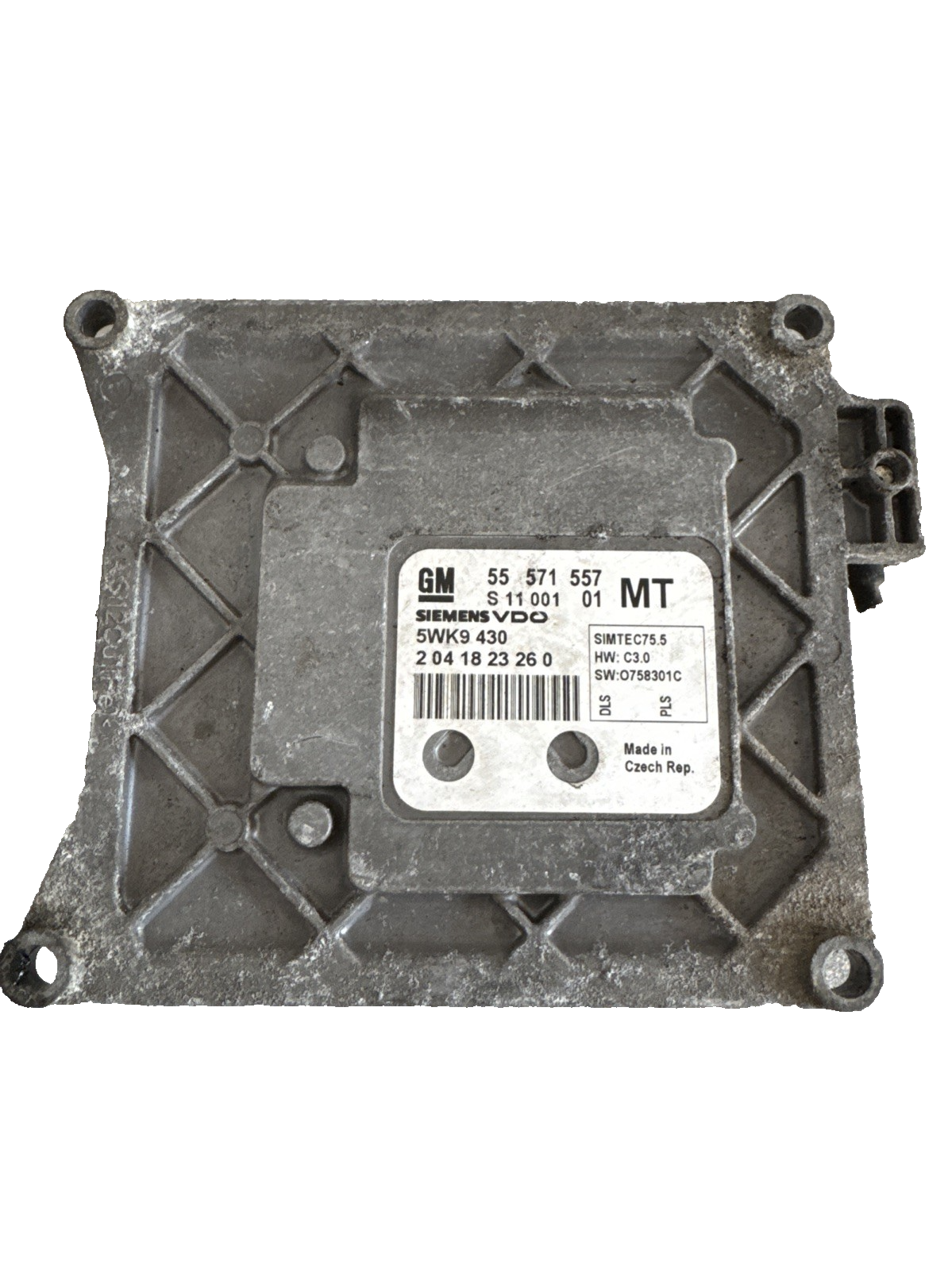 55571557 Vauxhall Zafira 1.8 Engine Control Unit ECU Module 5WK9430