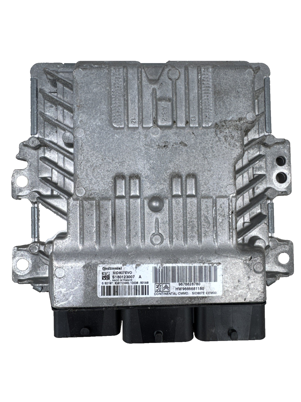 PEUGEOT 3008 ENGINE MANAGEMENT CONTROL ECU 9678628780 MK1 2012