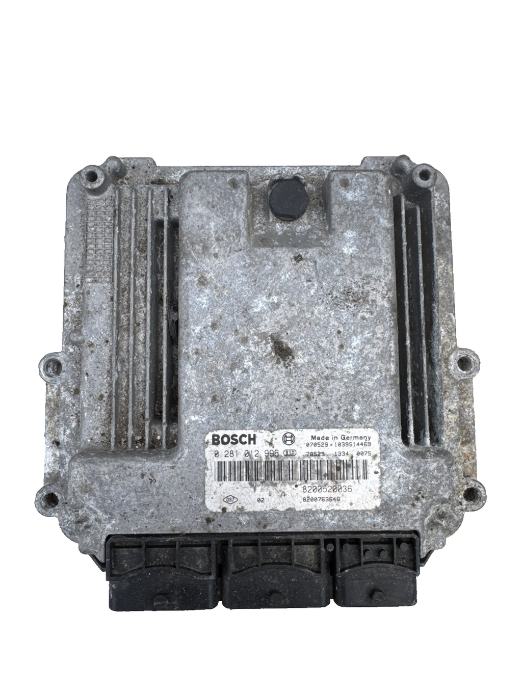 RENAULT 2.0 DIESEL ENGINE ECU 0281013505 / 8200520036  BOSCH With Plugs