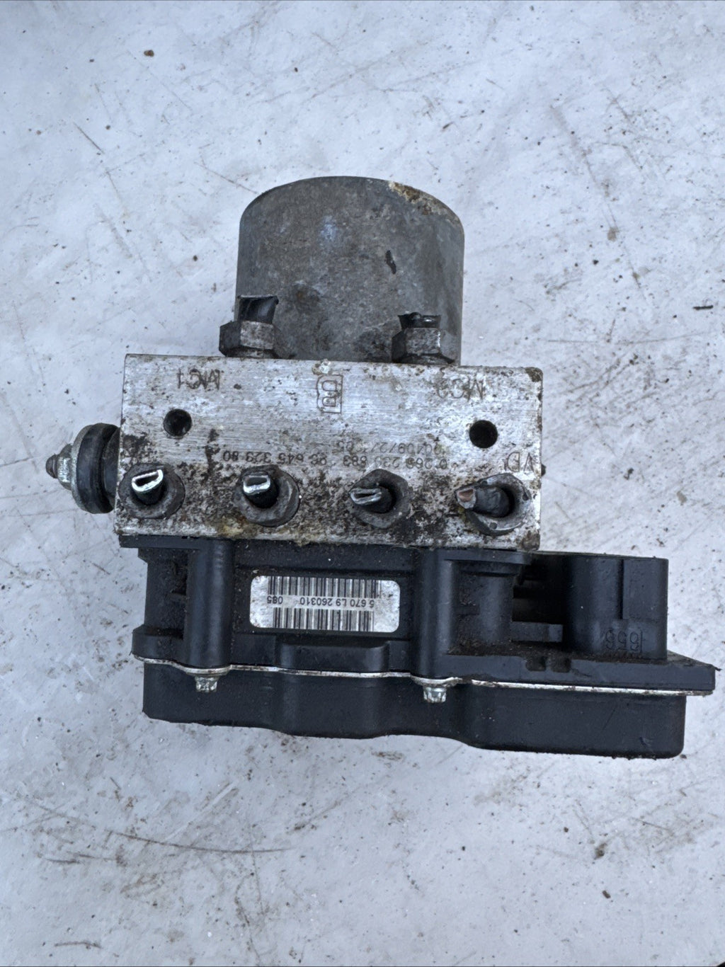 PEUGEOT 3008 1.6 DIESEL ABS PUMP MODULE 0265951326