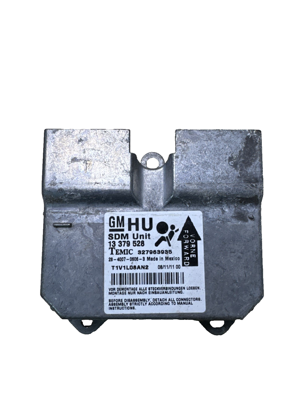 Vauxhall Corsa D 2012 Manual Petrol Air bag Module 13379528 ST217