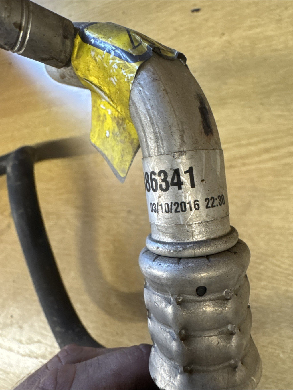 FIAT 500 2016 Air Con Pipe 875cc  Petrol Man 5 Spd 51886341: 82385