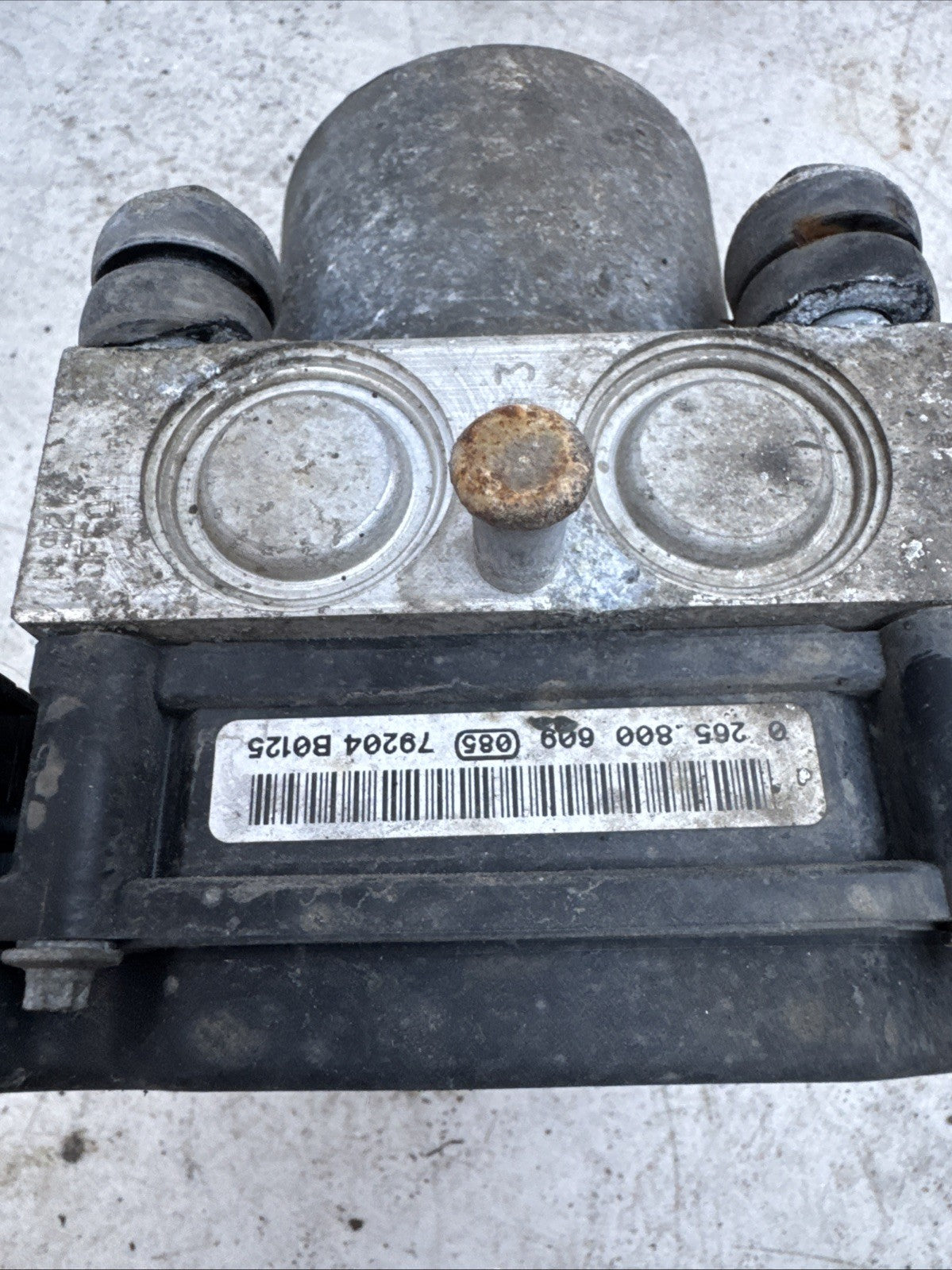 2008 NISSAN QASHQAI MK1 J10 1.6 PETROL ABS PUMP CONTROL MODULE 0265800609