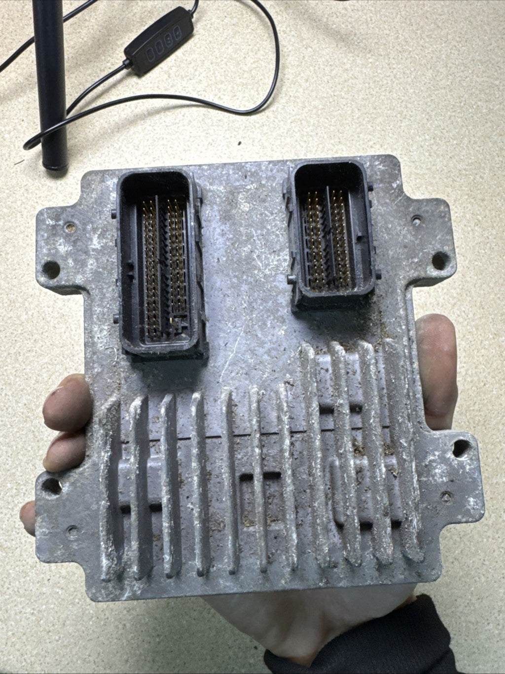 2010 VAUXHALL CORSA D 1.2 ENGINE CONTROL UNIT ECU 55576685