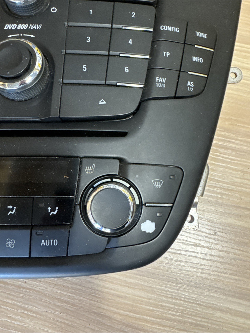 2009 VAUXHALL INSIGNIA MULTIMEDIA & HEATER CLIMATE CONTROL PANEL 13273256