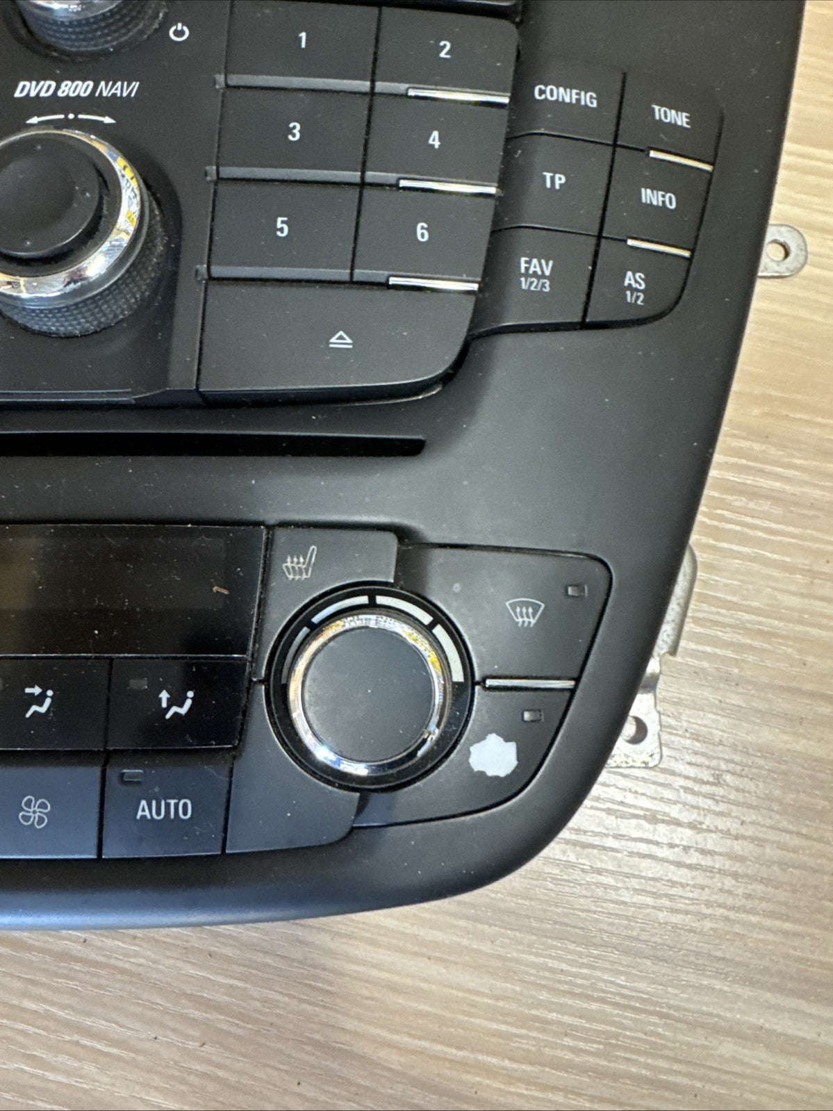 2009 VAUXHALL INSIGNIA MULTIMEDIA & HEATER CLIMATE CONTROL PANEL 13273256