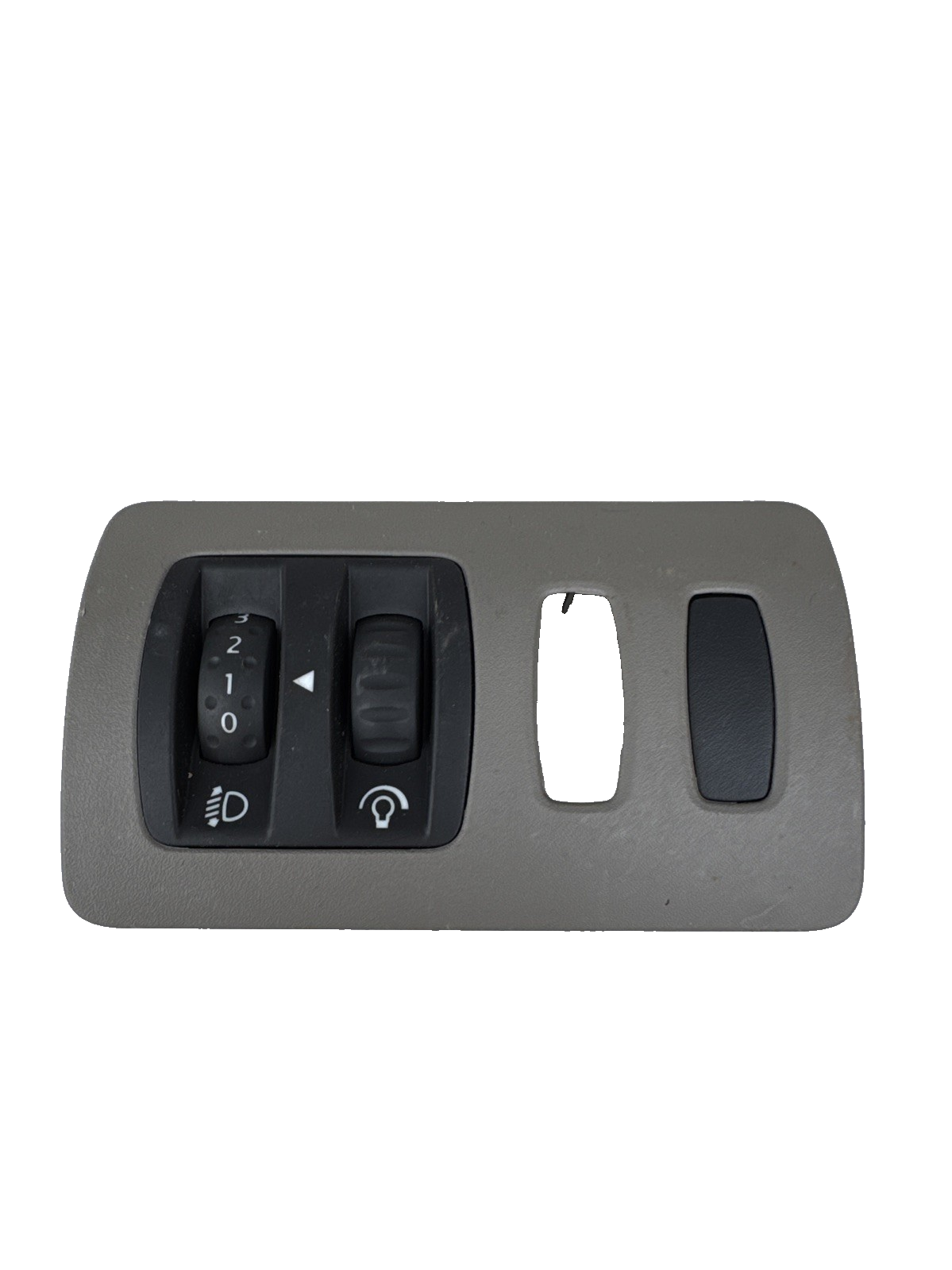 Renault Clio MK3 2005-2012 Headlight Adjuster Panel Cruise Control Switch Beige