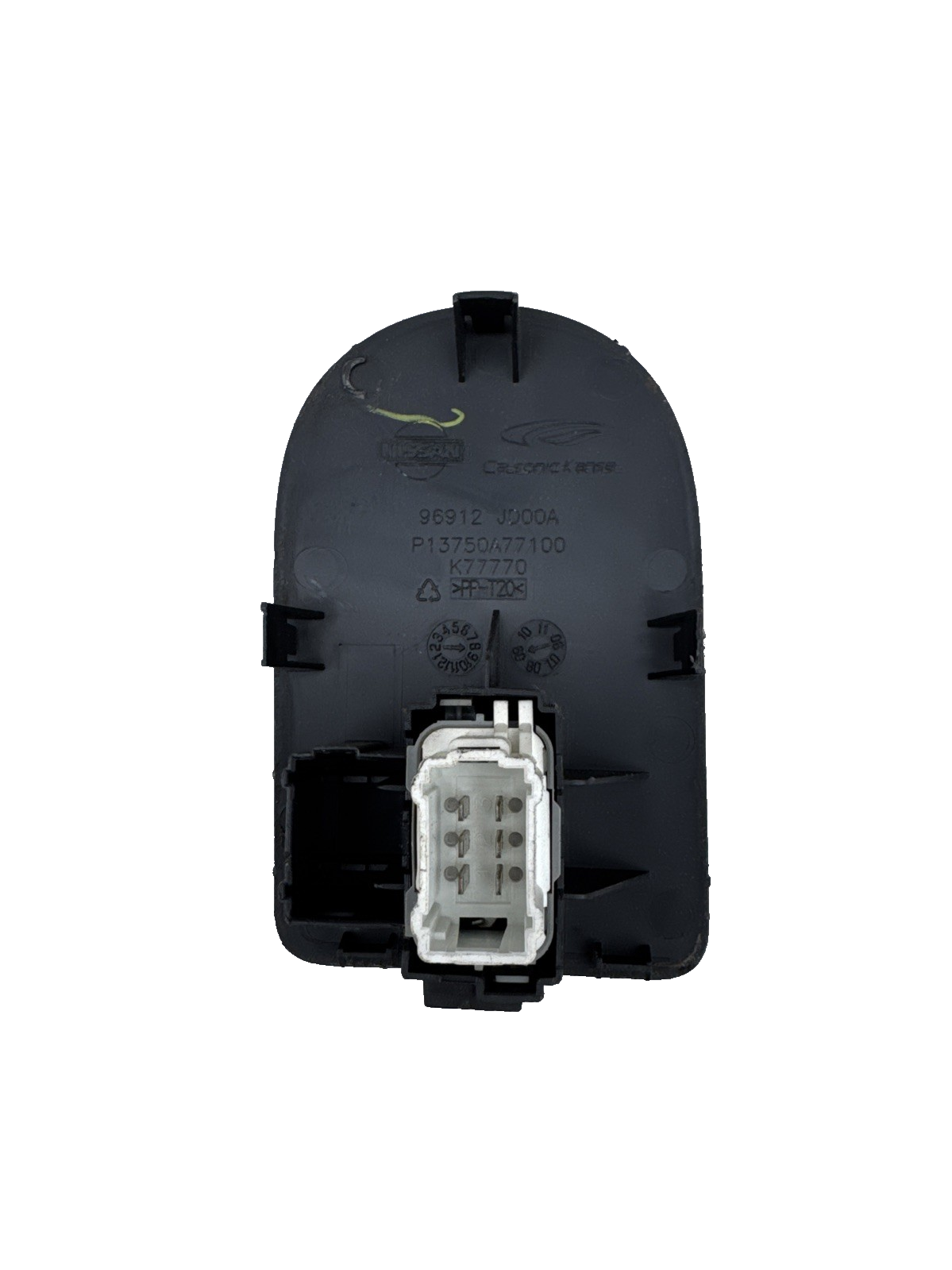 NISSAN QASHQAI  J10 CENTRAL LOCKING SWITCH 96912JD00A  2008