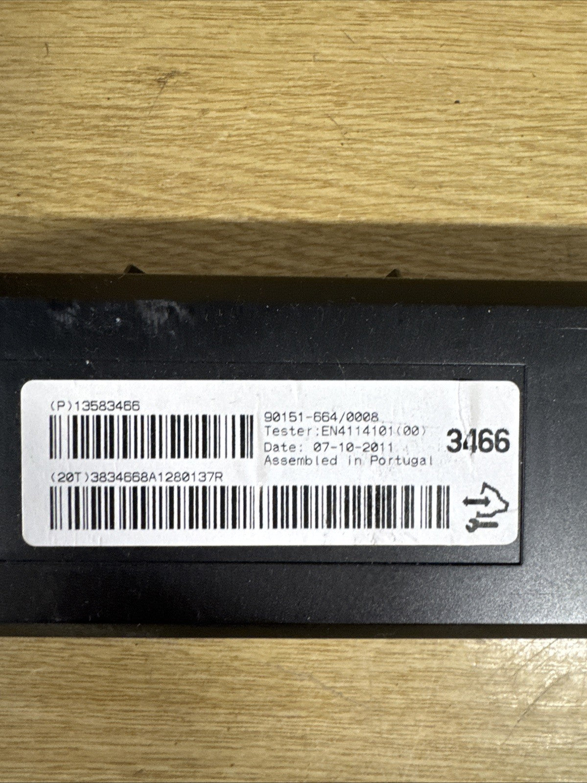 VAUXHALL ASTRA 2012 1.4 SRI 5DR MK6 CLIMATE CONTROL MODULE 13583466