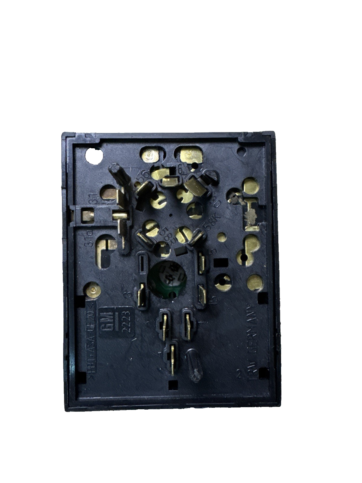 2005 VAUXHALL ZAFIRA HEADLIGHT CONTROL SWITCH 09180771 #2