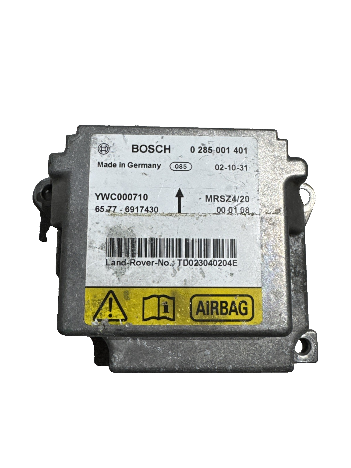Land Rover Range Rover L322 2003-2005 Airbag ECU SRS Module YWC000710 0285001401