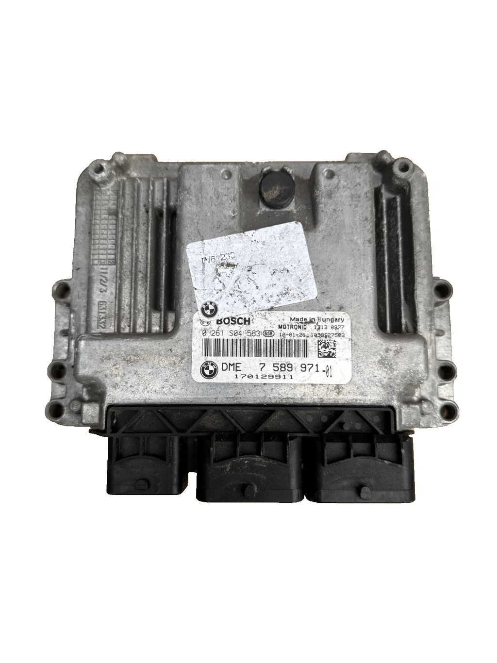 MINI HATCH ENGINE ECU COOPER R56 ENGINE CONTROL UNIT 1.6 PETROL  #7589971-01