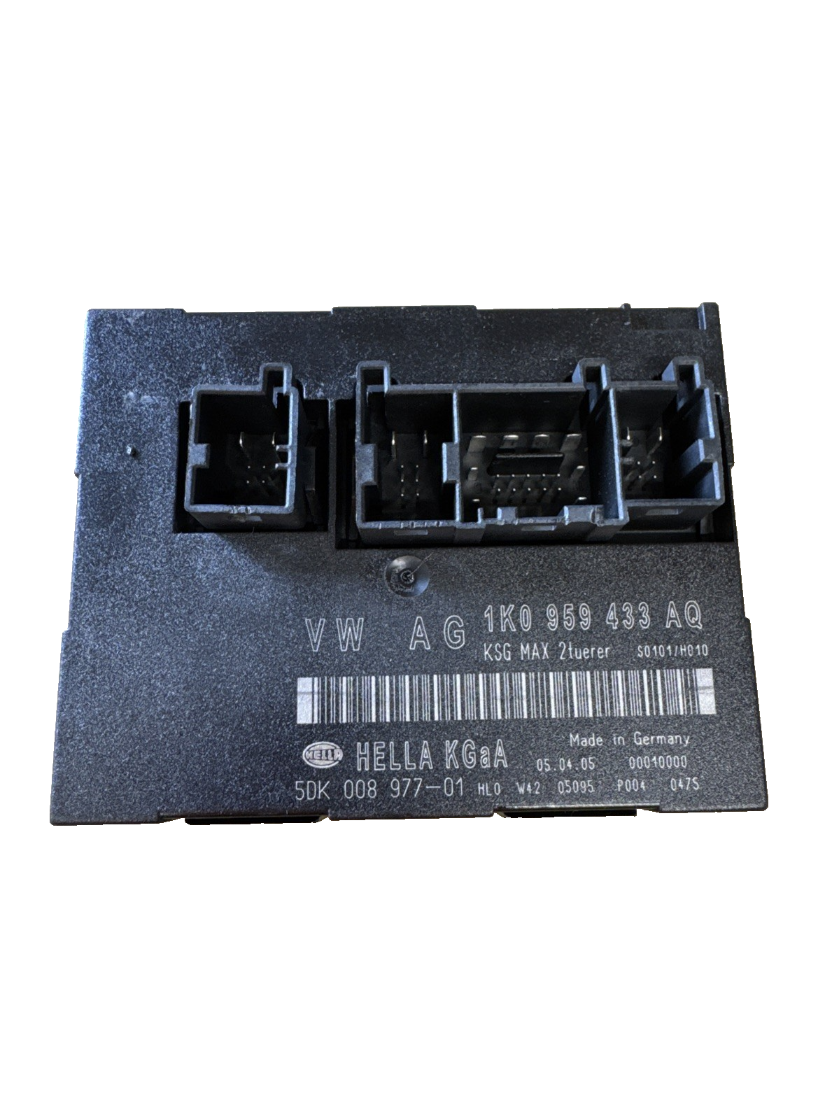 VW GOLF MK5 SEAT AUDI SKODA COMFORT CONTROL MODULE UNIT ECU 1K0959433H
