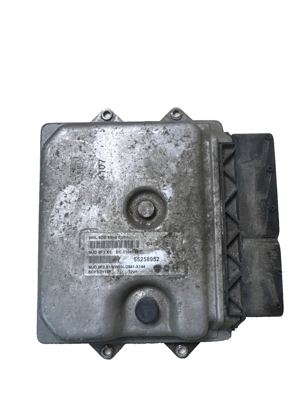 FIAT 500 2014 1.3 DIESEL MANUAL ENGINE CONTROL UNIT ECU 55258952