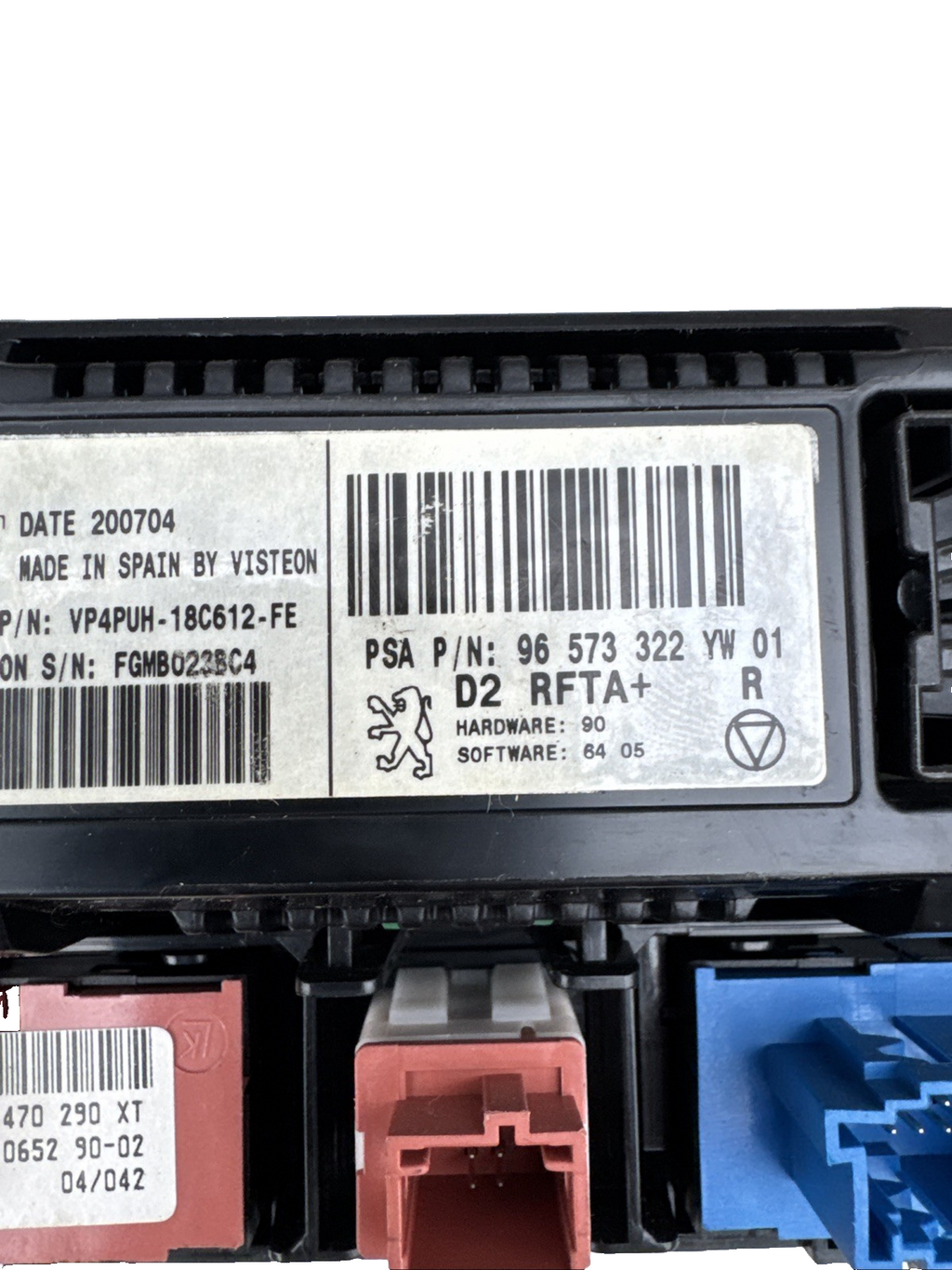 Peugeot 407 AUTO Climate Control Panel Heater A/C Switch Unit 96573322 2004-2011