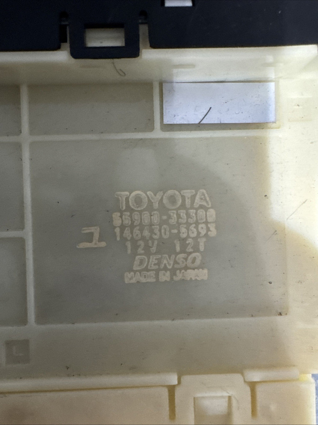 1998 Toyota Camry Heating Control 5590033300 A/C