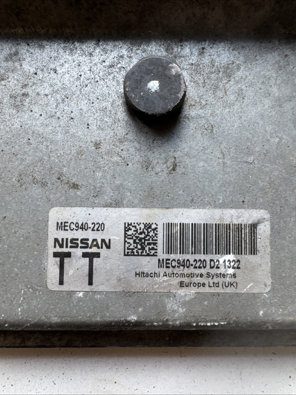 NISSAN QASHQAI ENGINE CONTROL MODULE ECU 1.6 PETROL J10 MK1 2013 MEC940-220