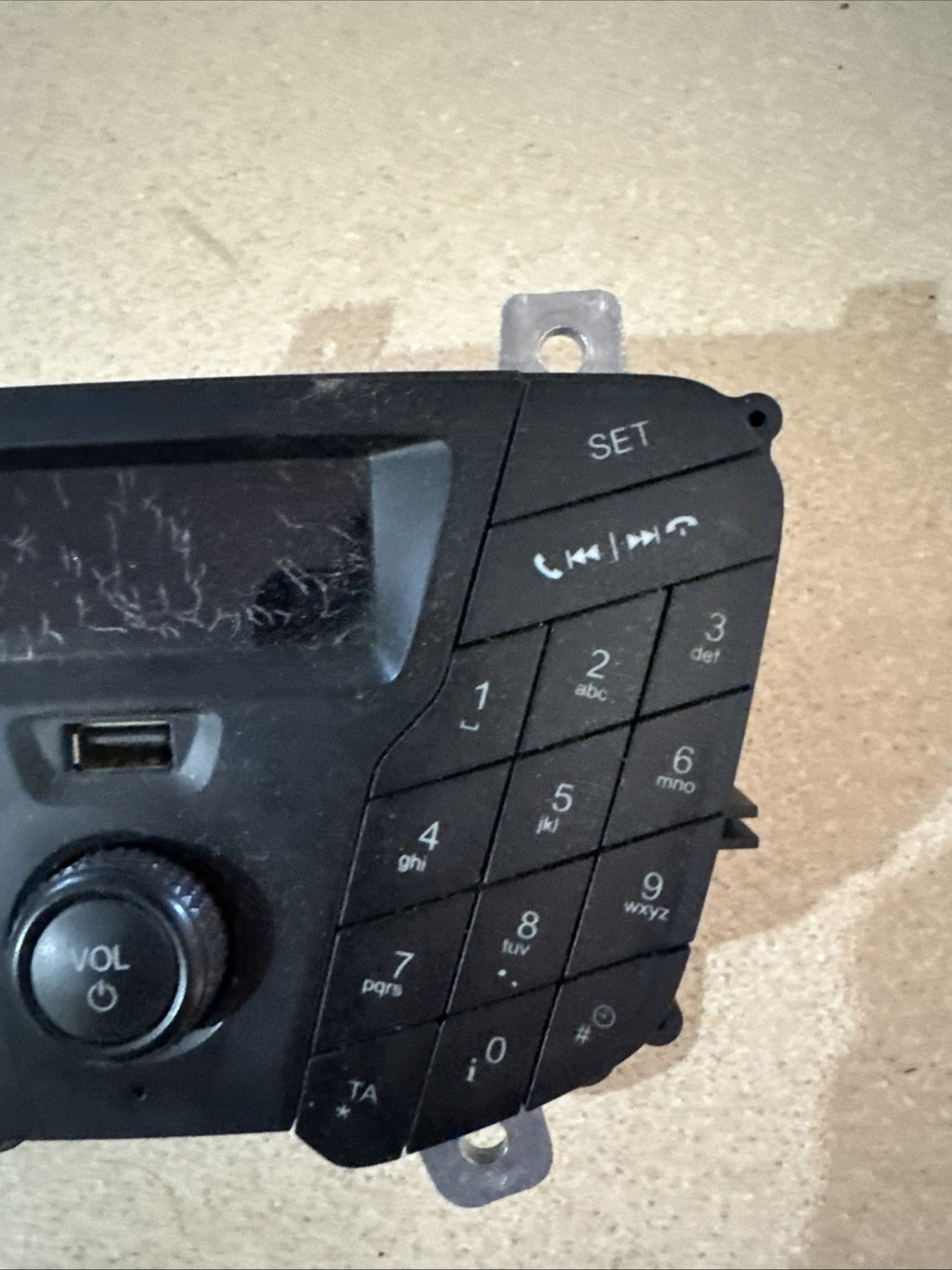 FORD TRANSIT CUSTOM BOX 270 2013 AUDIO SYSTEM PANNEL BK3T-18D815-BE