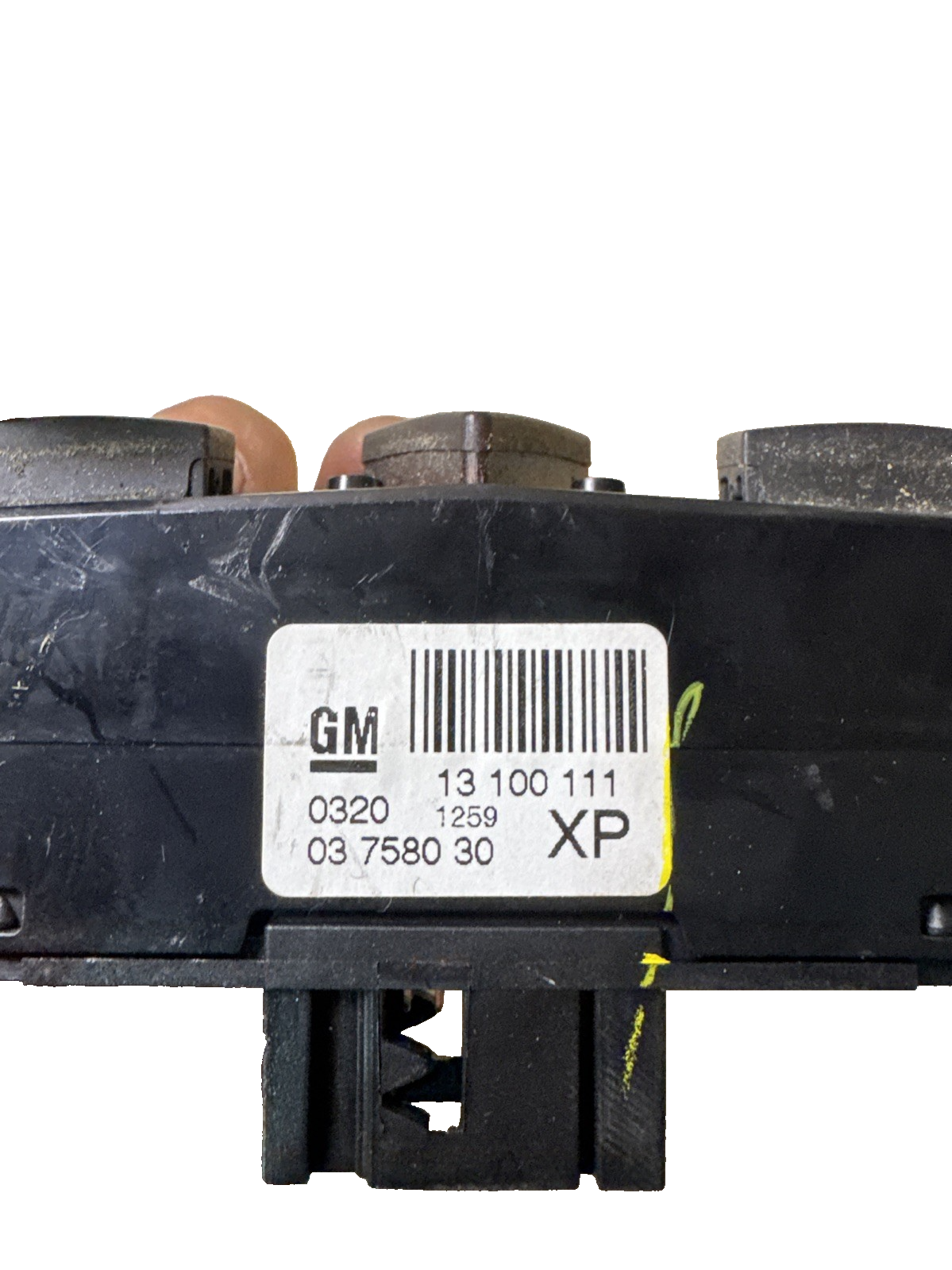 VAUXHALL ZAFIRA B 2005-2014 HAZARD LIGHT SWITCH AND SURROUND 13100111