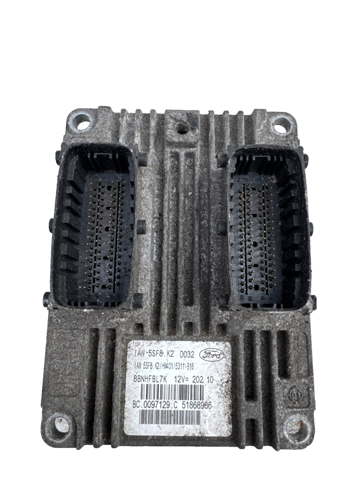 Ford KA ECU Engine Control Unit 1.2 Petrol 3-Dr Hatch 2010 MK2 B420 OEM 51868986