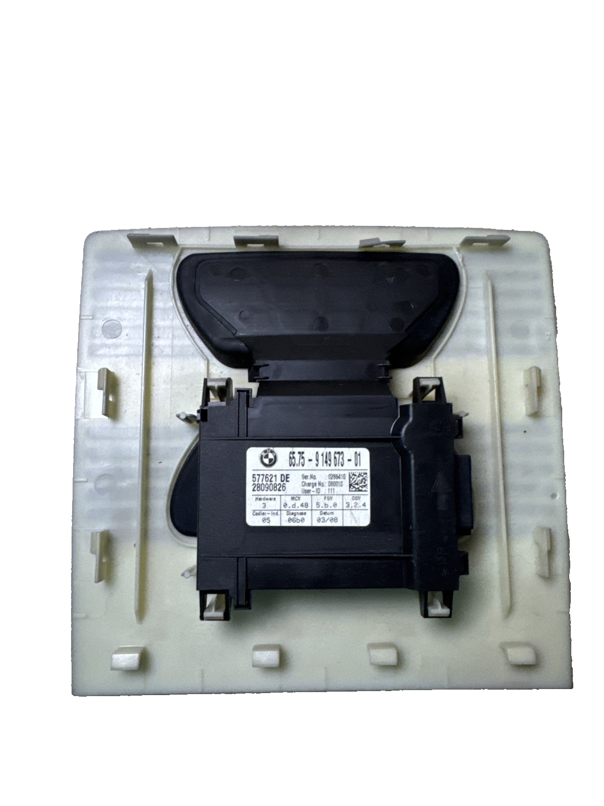 2008 BMW 5 SERIES E60 ALARM SENSOR CONTROL MODULE GENUINE 9149673