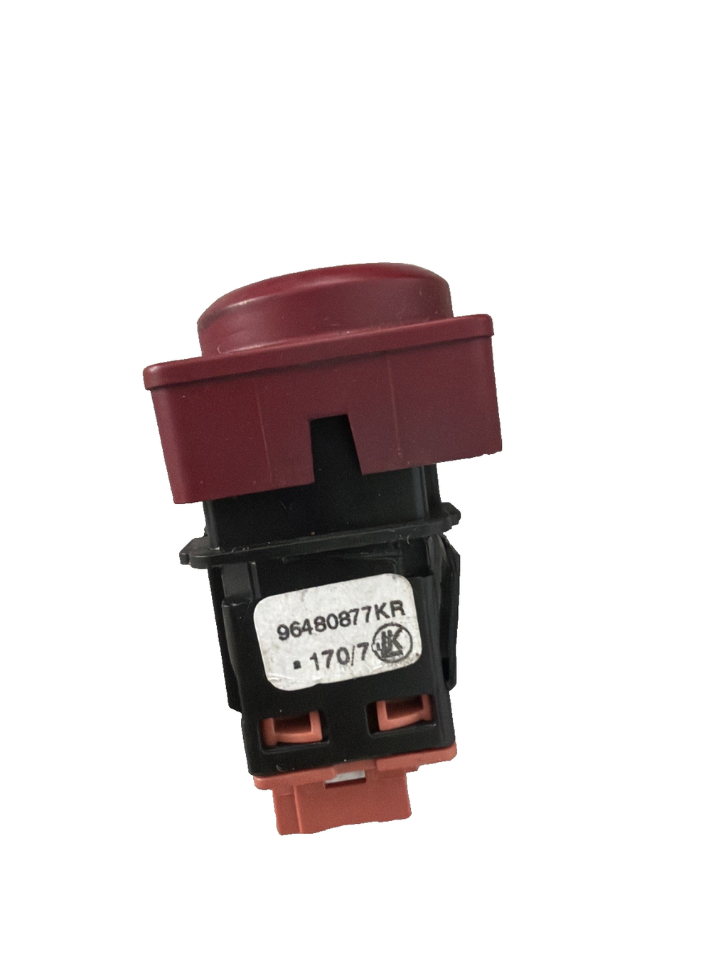 2006 CITROEN C4 MK1 COUPE HAZARD WARNING LIGHT SWITCH BUTTON 96480877KR