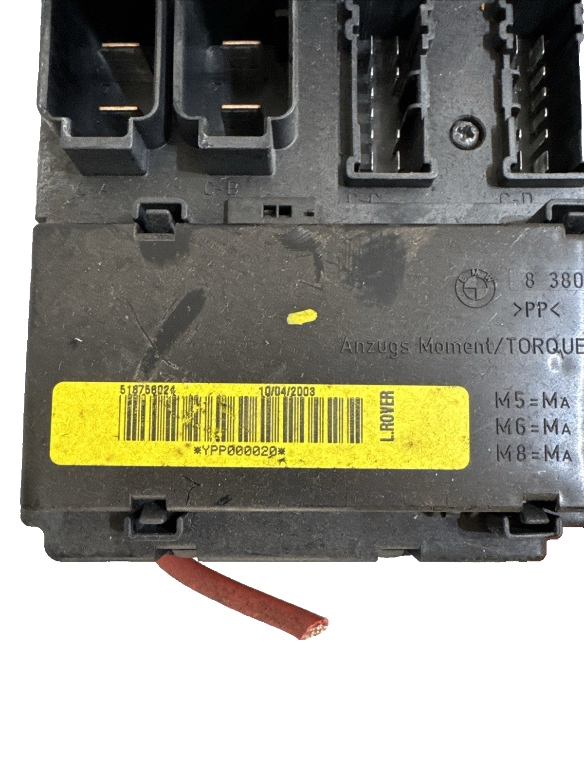 RANGE ROVER MAIN FUSE BOX YPP000020 518758024