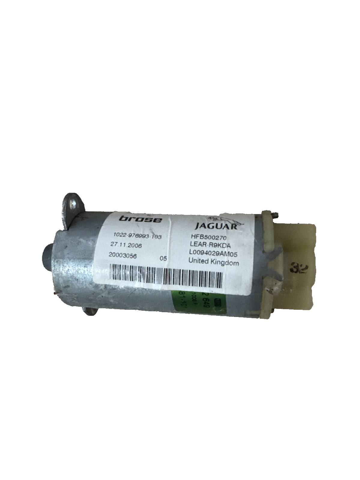 Range Rover L322 3.6 left front electrical seat motor actuator HFB500270