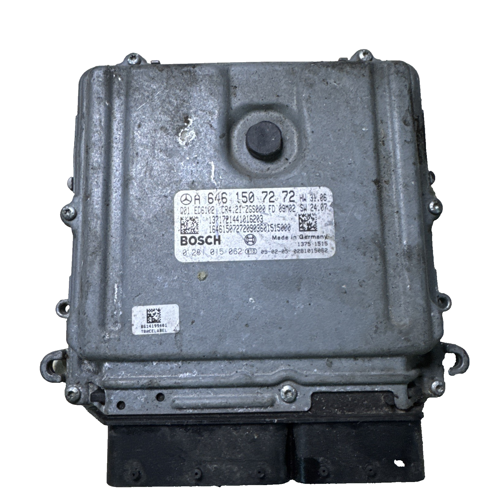 MERCEDES VITO ENGINE CONTROL UNIT ECU - A6461507272 / 0281015062