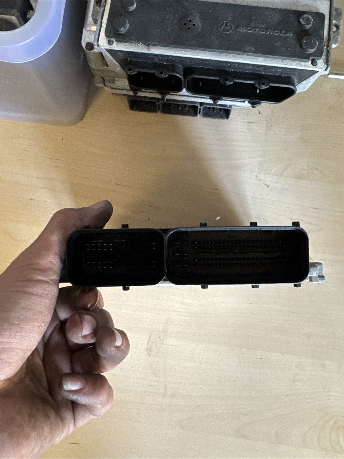 2005 KIA RIO MK2 D4FA ECU UNIT 0281012332