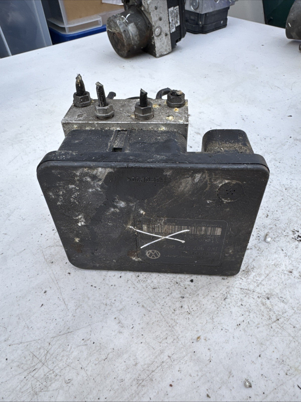Volkswagen Audi Seat ABS Pump + Control Module ECU 1K0614517M 1K0907379Q