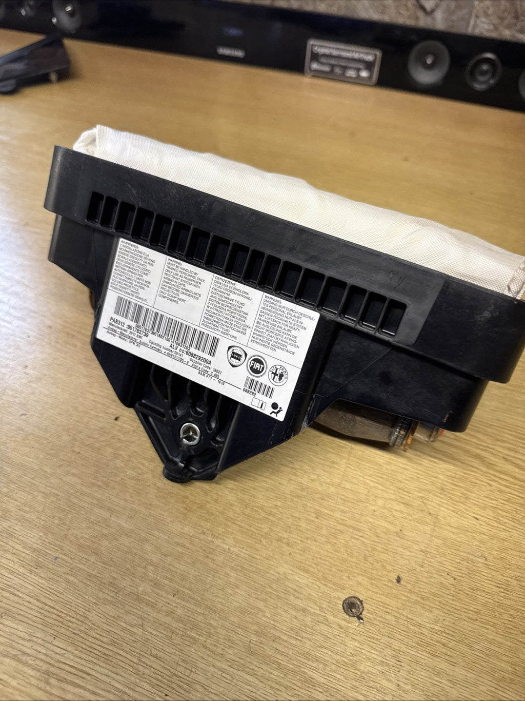 FIAT 500 0.9L TWIN AIR 2009-2016 PASSENGER DASH AIRBAG 051783739